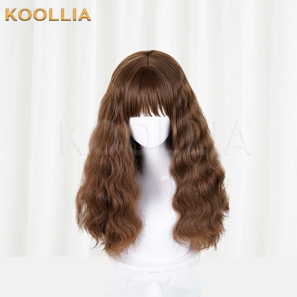 Harry Potter Hermione Jean Granger Long Brown Hair Basic Wig
