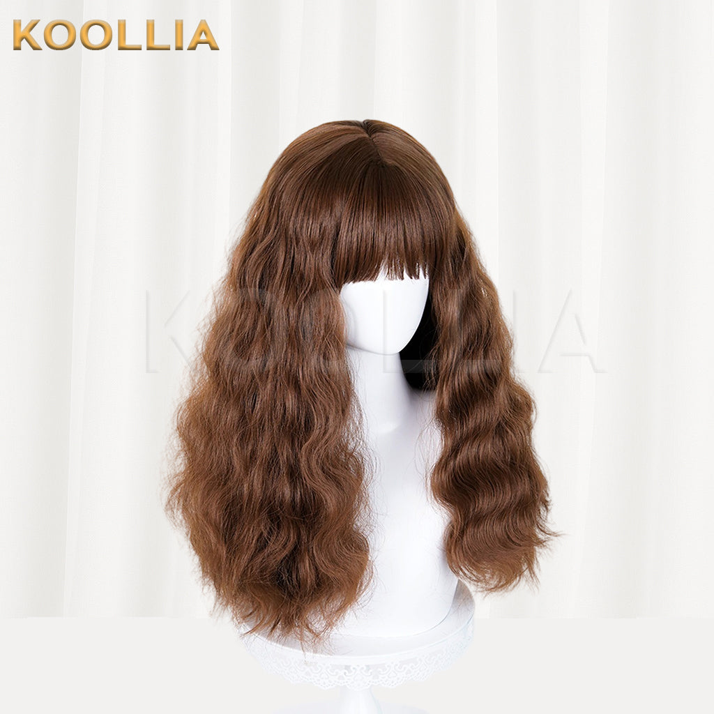 Harry Potter Hermione Jean Granger Long Brown Hair Basic Wig
