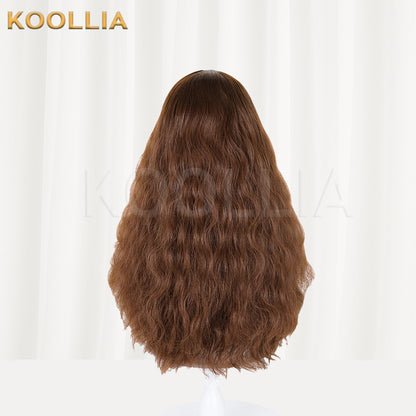 Harry Potter Hermione Jean Granger Long Brown Hair Basic Wig