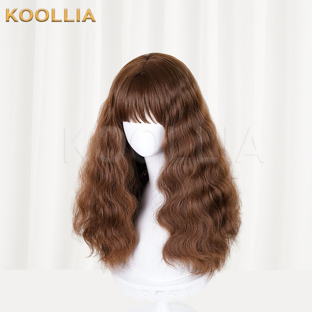 Harry Potter Hermione Jean Granger Long Brown Hair Basic Wig