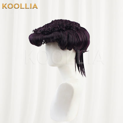 JoJo's Bizarre Adventure Higashikata Josuke Purple Short Hair Basic Wig