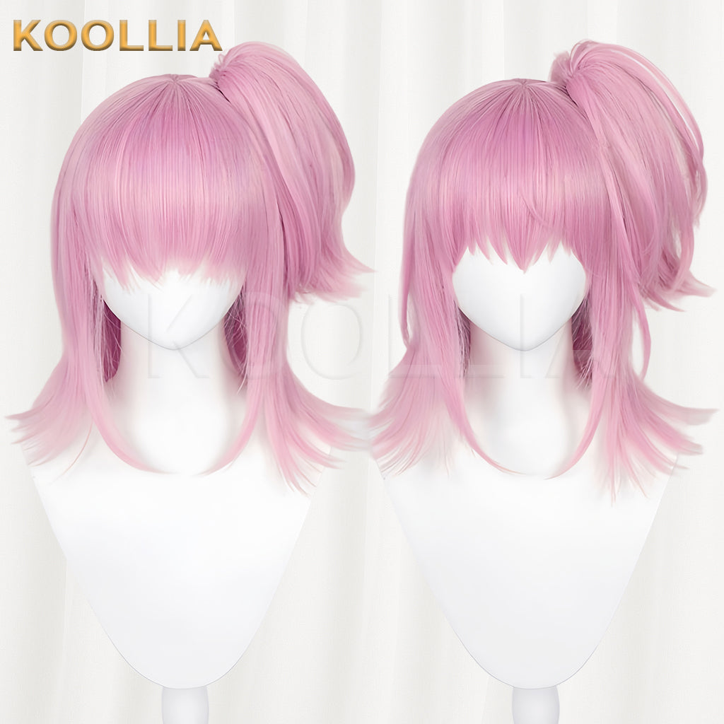 Shugo Chara Hinamori Amu Short Pink Hair Basic Wig
