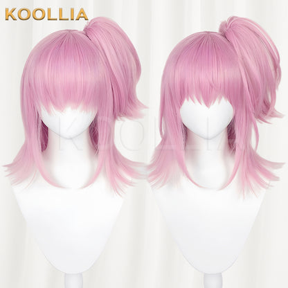 Shugo Chara Hinamori Amu Short Pink Hair Basic Wig