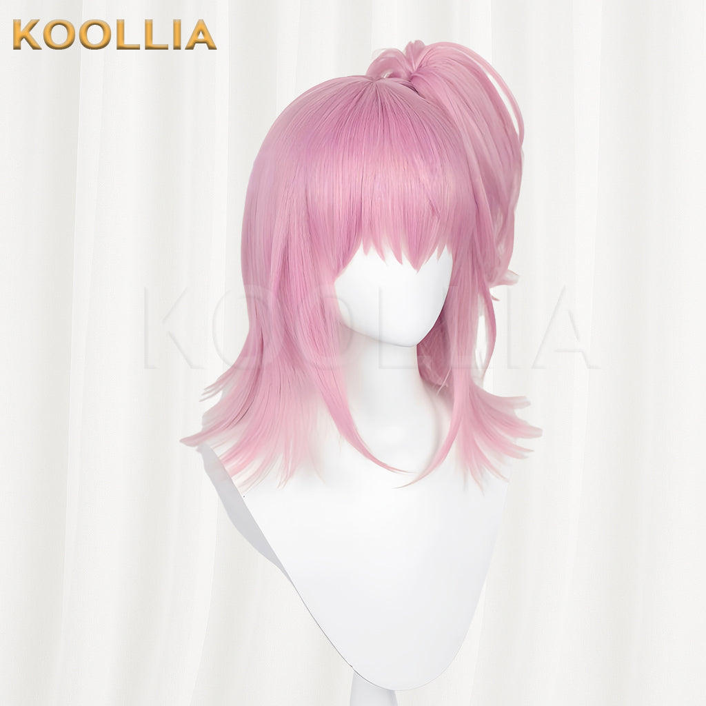 Shugo Chara Hinamori Amu Short Pink Hair Basic Wig