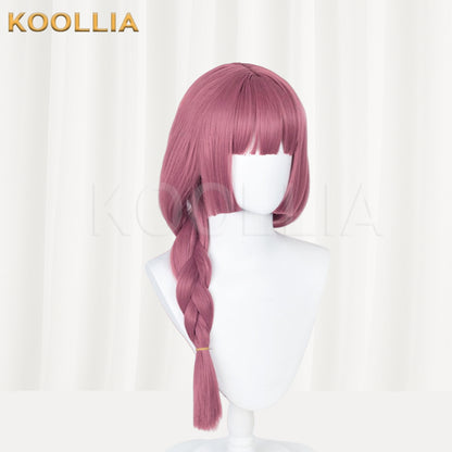 Bocchi The Rock Hiroi Kikuri Long Purple Hair Basic Wig