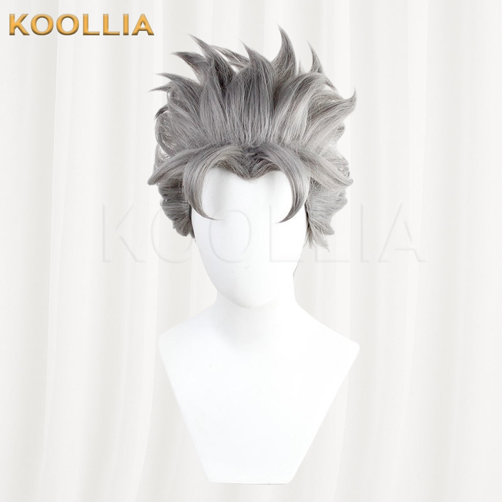 JoJo's Bizarre Adventure Hirose Koichi Short Gray Hair Basic Wig