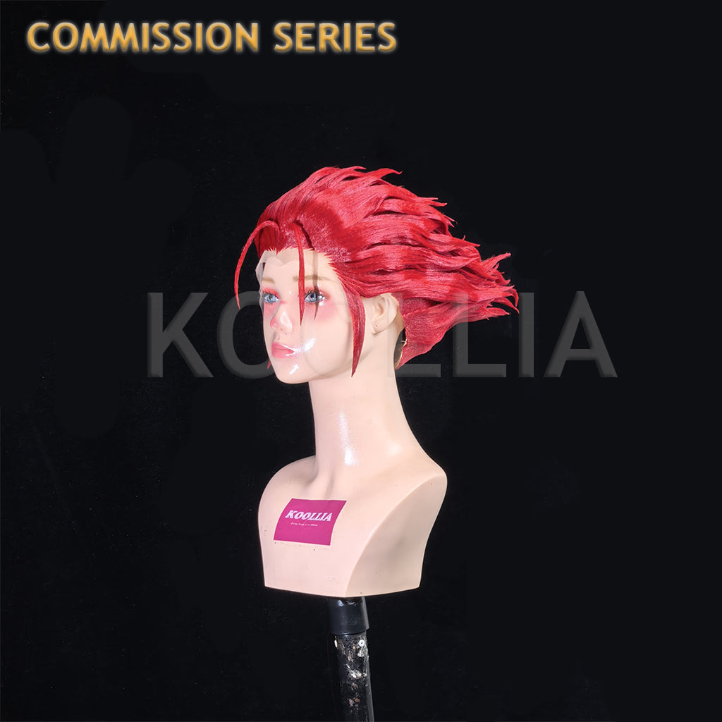 hisoka from Hunter × Hunter Commission Wig