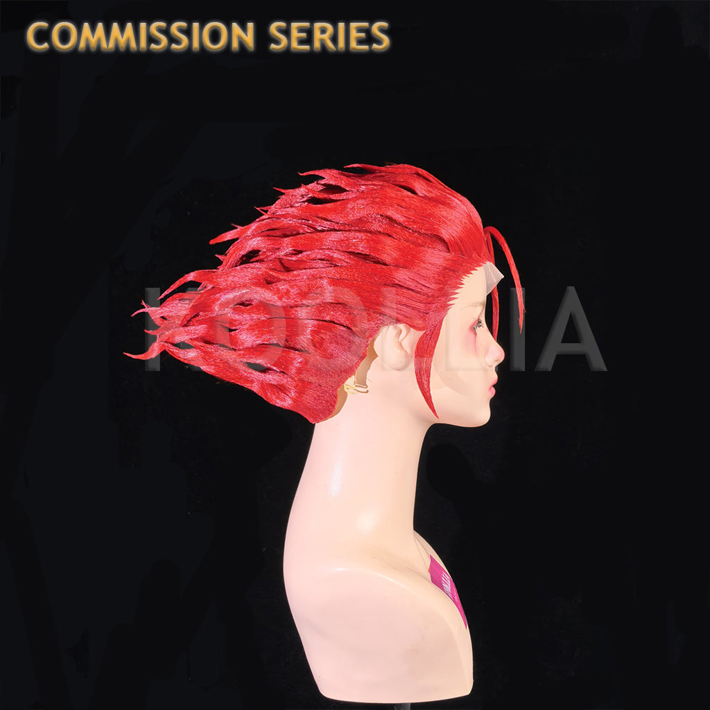 hisoka from Hunter × Hunter Commission Wig