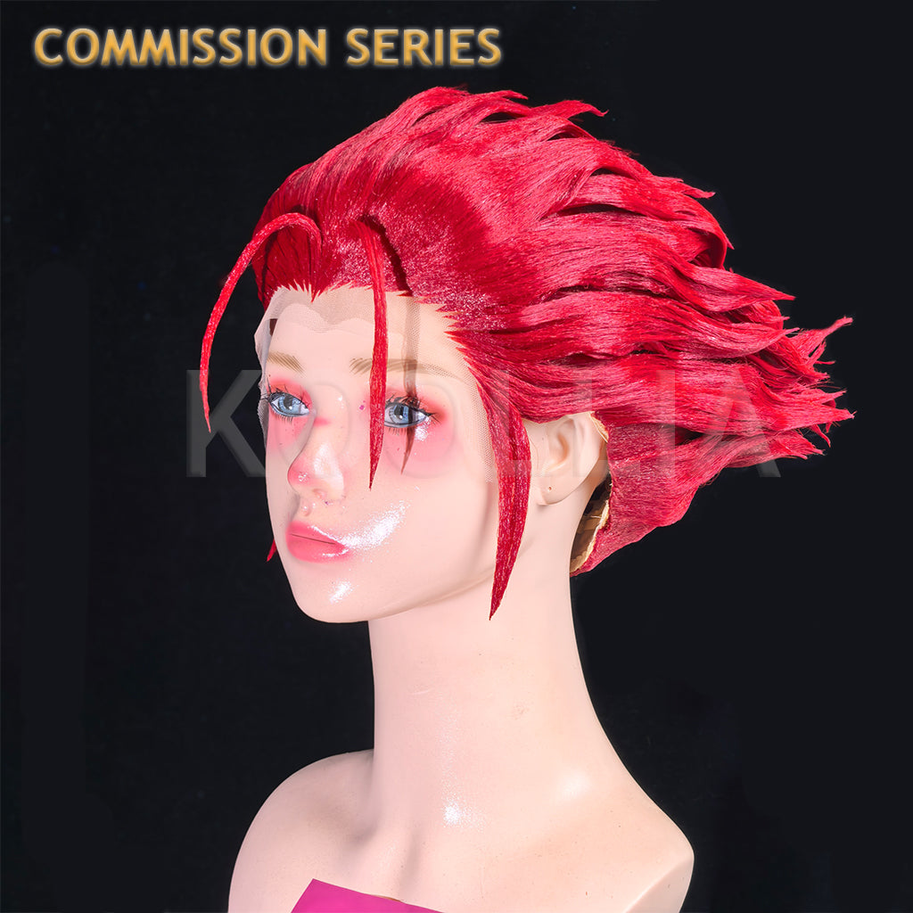hisoka from Hunter × Hunter Commission Wig