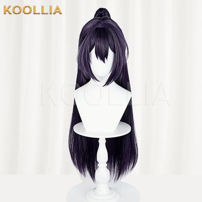 Limbus Company Hong Lu Long Purple Hair Basic Wig