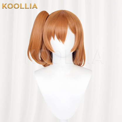 Love Live! School idol project Honoka Kousaka Long Brown Hair Basic Wig