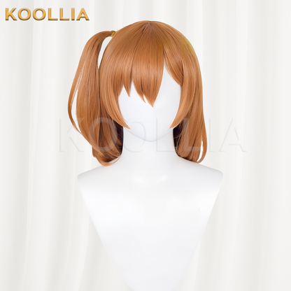 Love Live! School idol project Honoka Kousaka Long Brown Hair Basic Wig