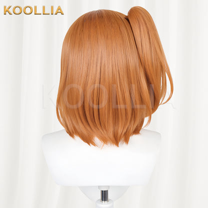 Love Live! School idol project Honoka Kousaka Long Brown Hair Basic Wig