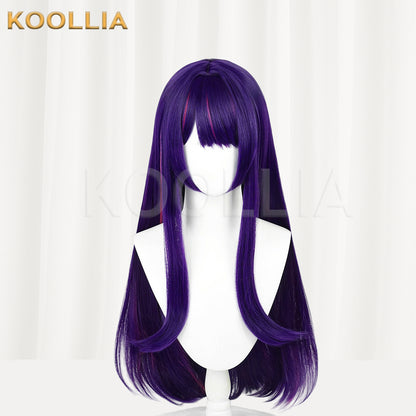 Oshi no Ko Hoshino Ai Long Purple Hair Basic Wig
