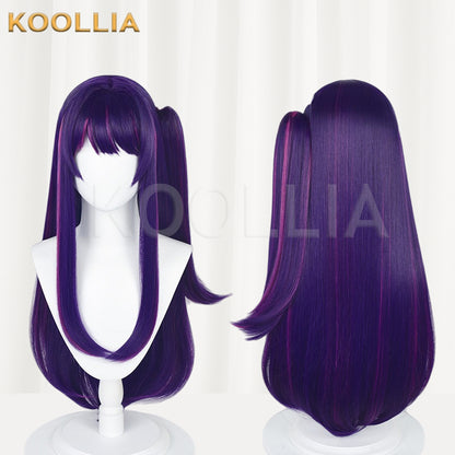 Oshi no Ko Hoshino Ai Long Purple Hair Basic Wig