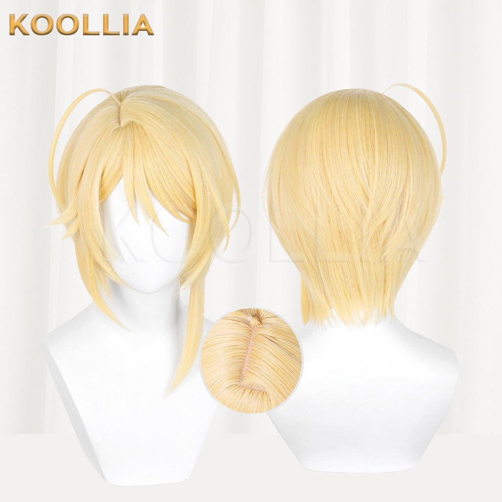 Shugo Chara Hotori Tadase Short Yellow Hair Basic Wig
