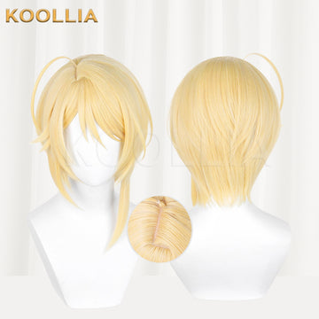 Shugo Chara Hotori Tadase Short Yellow Hair Basic Wig - KOOLLIA