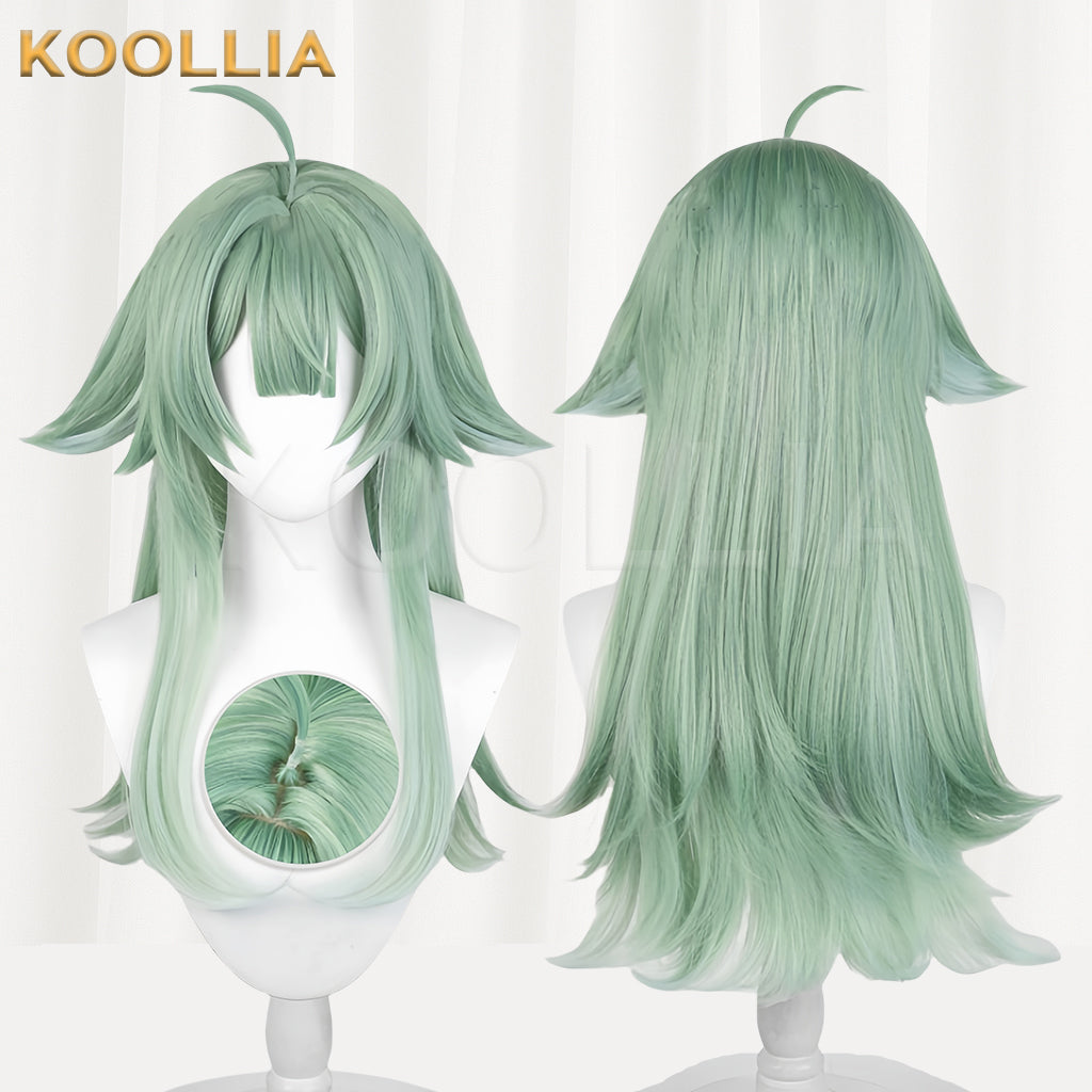 Honkai: Star Rail Huohuo Long Green Hair Basic Wig
