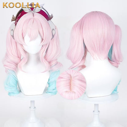 Honkai: Star Rail Hyacine Long Pink Hair Basic Wig