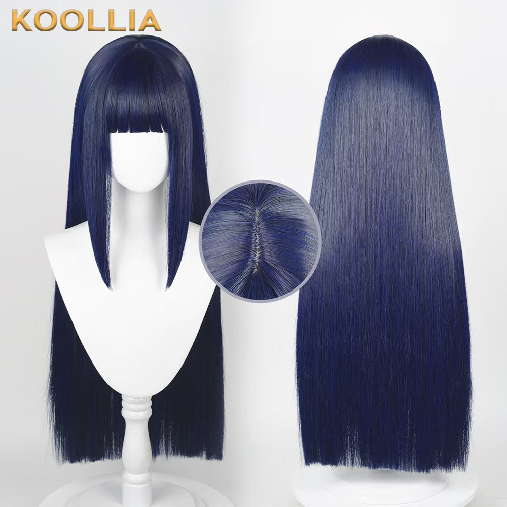 Naruto Hyuga Hinata Lange Lila Haare Basic Perücke