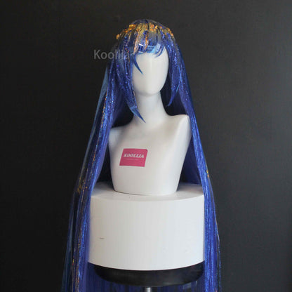 Land of the Lustrous Lapis lazuli Commission Wig