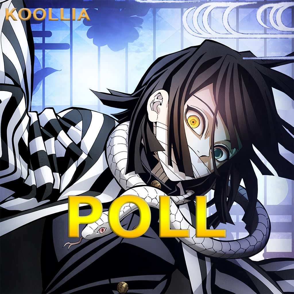 【KOOLLIA POLL】$20 Deposit =10% OFF Coupon Demon Slayer Iguro Obanai Natural Commission Wig
