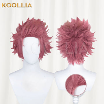 Blue Lock Itoshi Sae Short Red Hair Basic Wig - KOOLLIA
