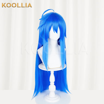 Lucky Star Izumi Konata Long Blue Hair Basic Wig