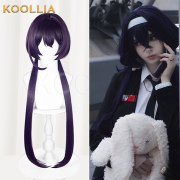 Bungo Stray Dogs Izumi Kyouka Long Purple Hair Basic Wig - KOOLLIA