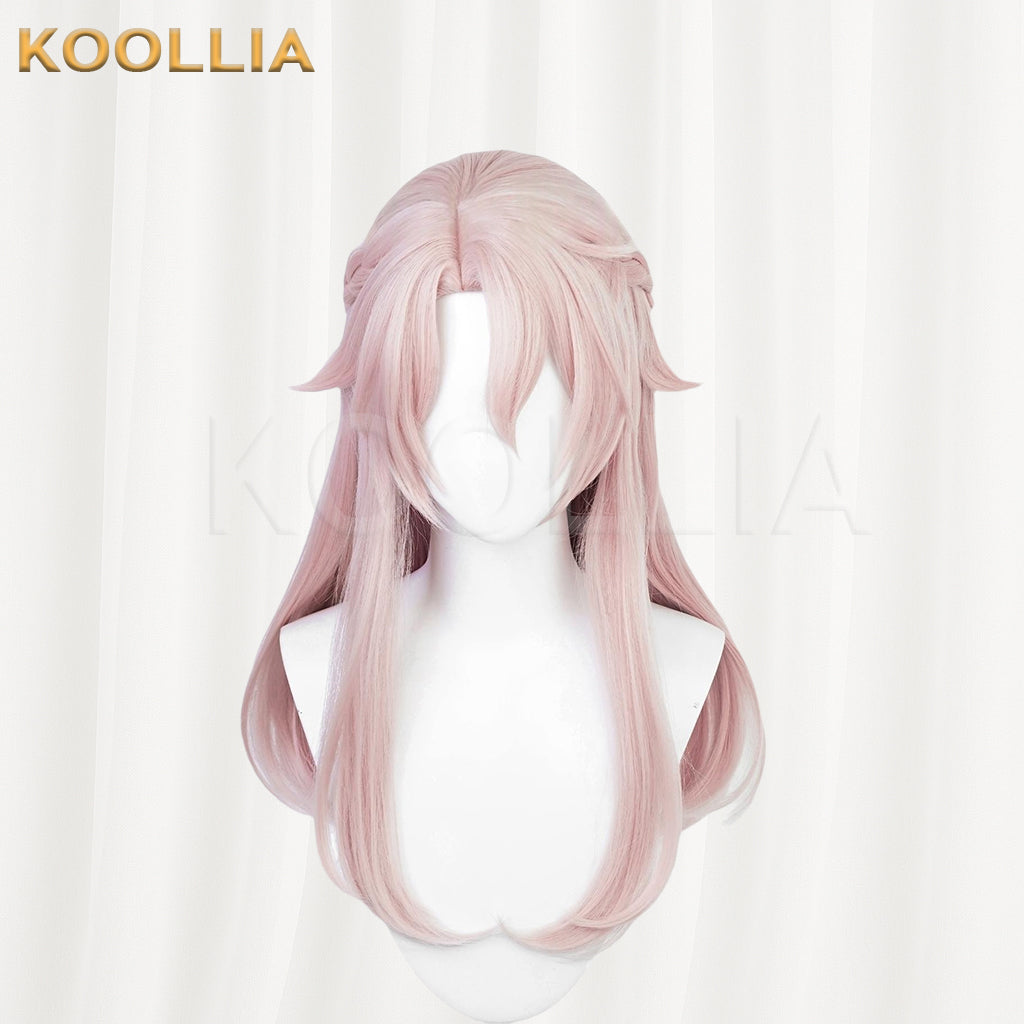 Honkai: Star Rail Jiao qiu Long Pink Hair Basic Wig