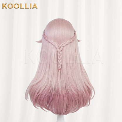 Honkai: Star Rail Jiao qiu Long Pink Hair Basic Wig
