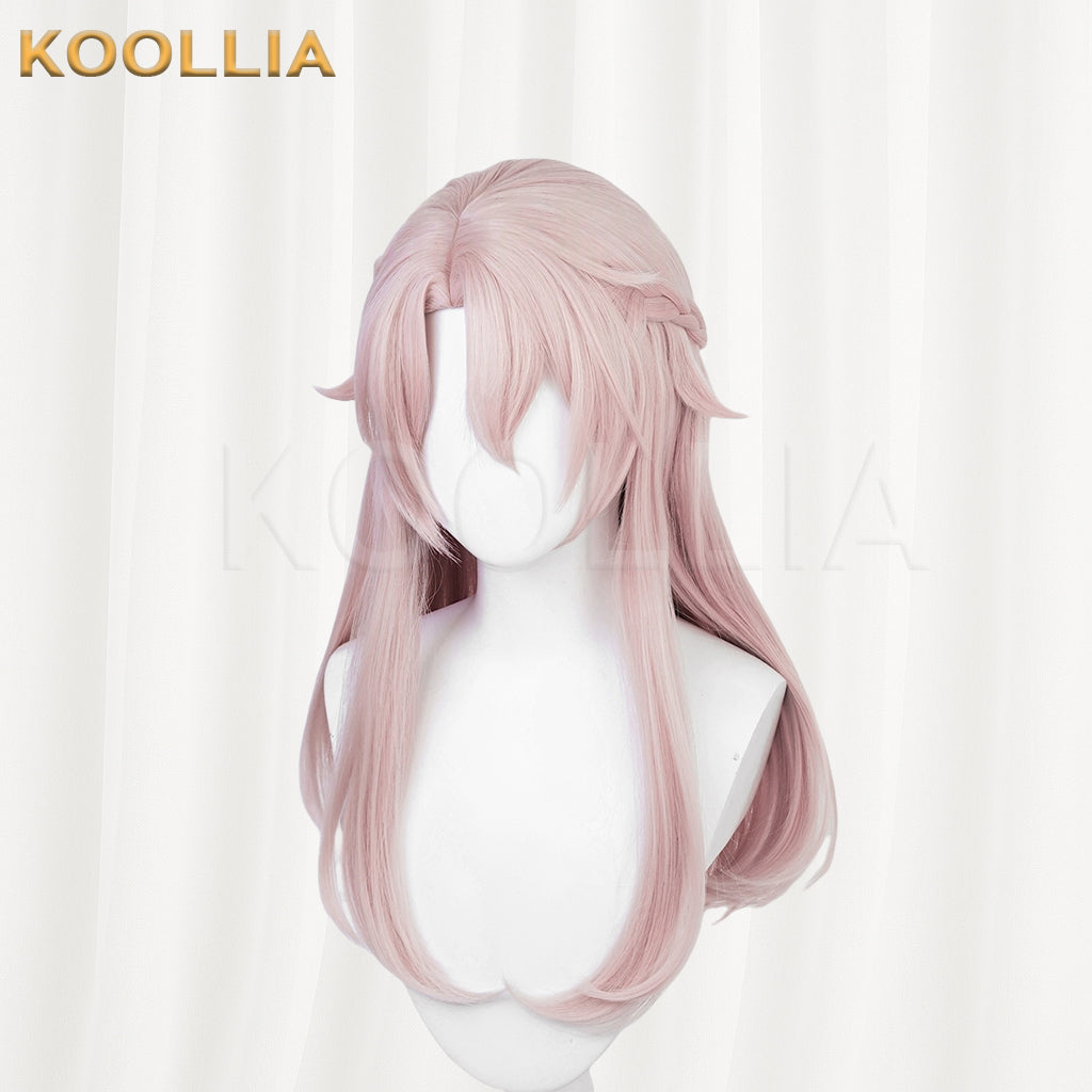 Honkai: Star Rail Jiao qiu Long Pink Hair Basic Wig