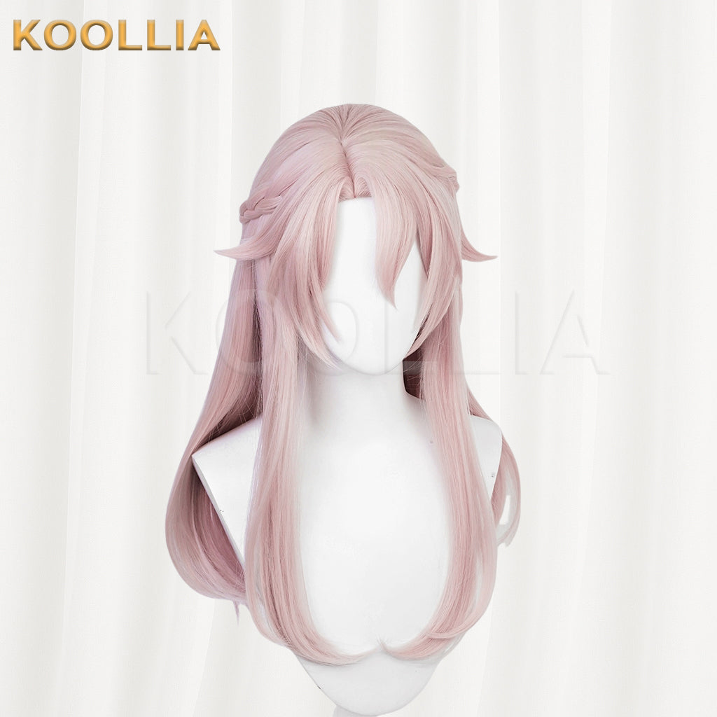 Honkai: Star Rail Jiao qiu Long Pink Hair Basic Wig