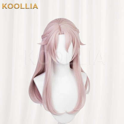 Honkai: Star Rail Jiao qiu Long Pink Hair Basic Wig