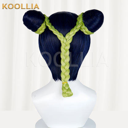 JoJo's Bizarre Adventure Jolyne Cujoh Long Mix Hair Basic Wig