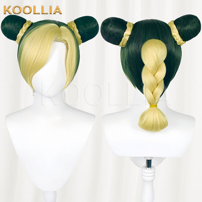 JoJo's Bizarre Adventure Jolyne Cujoh Short/Long Mix Hair Basic Wig