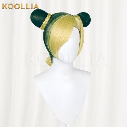 JoJo's Bizarre Adventure Jolyne Cujoh Short/Long Mix Hair Basic Wig