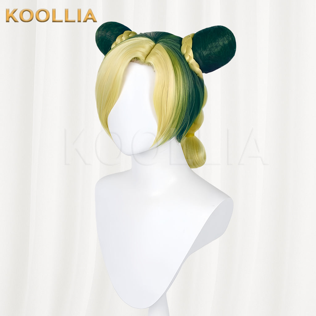 JoJo's Bizarre Adventure Jolyne Cujoh Short/Long Mix Hair Basic Wig