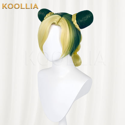 JoJo's Bizarre Adventure Jolyne Cujoh Short/Long Mix Hair Basic Wig