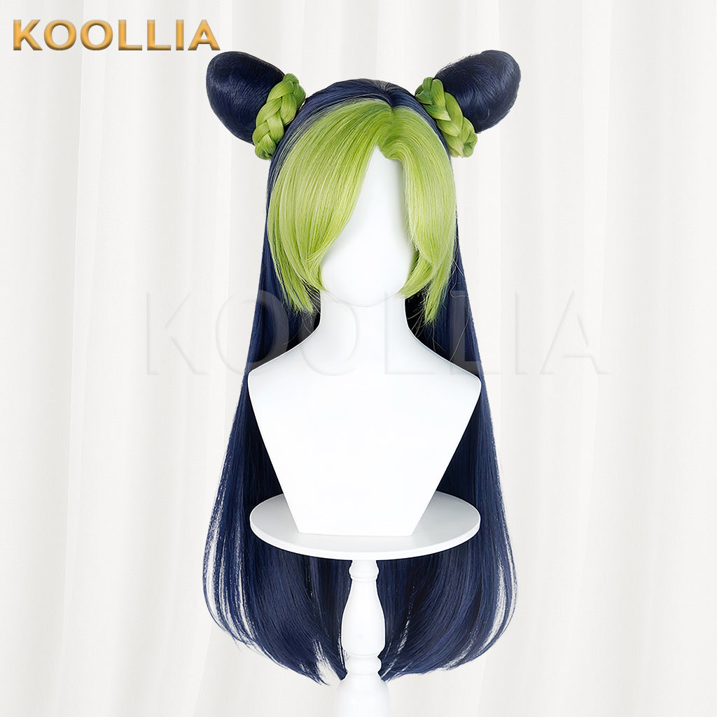 JoJo's Bizarre Adventure Jolyne Cujoh Short/Long Mix Hair Basic Wig