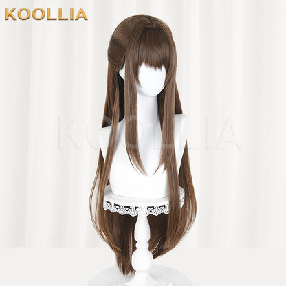 Dragon Raja Jormungandr Long Brown Hair Basic Wig