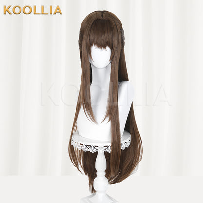 Dragon Raja Jormungandr Long Brown Hair Basic Wig