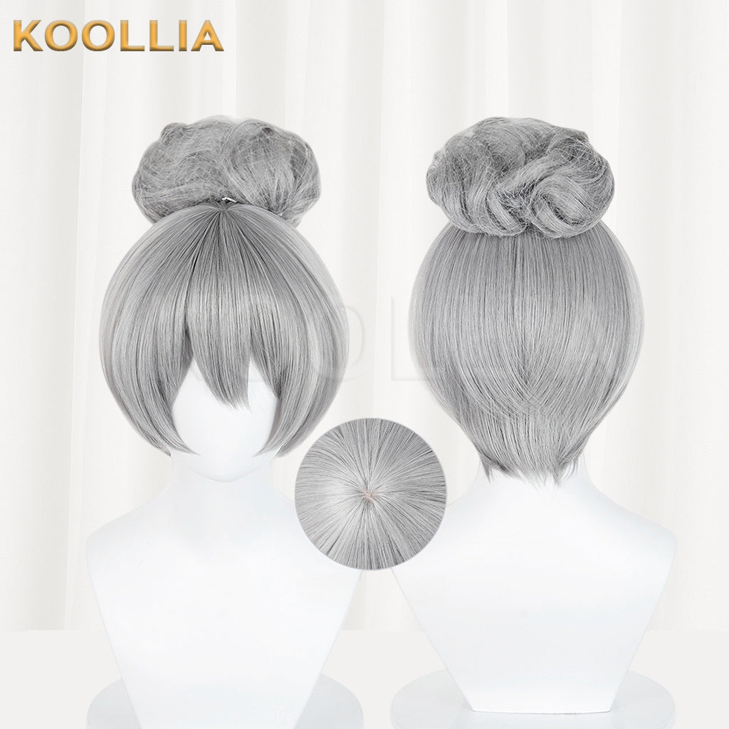 Zootopia Judith Laverne Hopps Long Sliver Hair Basic Wig