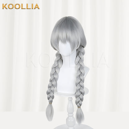 Zootopia Judith Laverne Hopps Long Sliver Hair Basic Wig