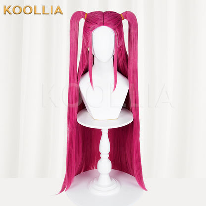 KPop Demon Hunters Mira Long Pink Hair Basic Wig  KOOLLIA