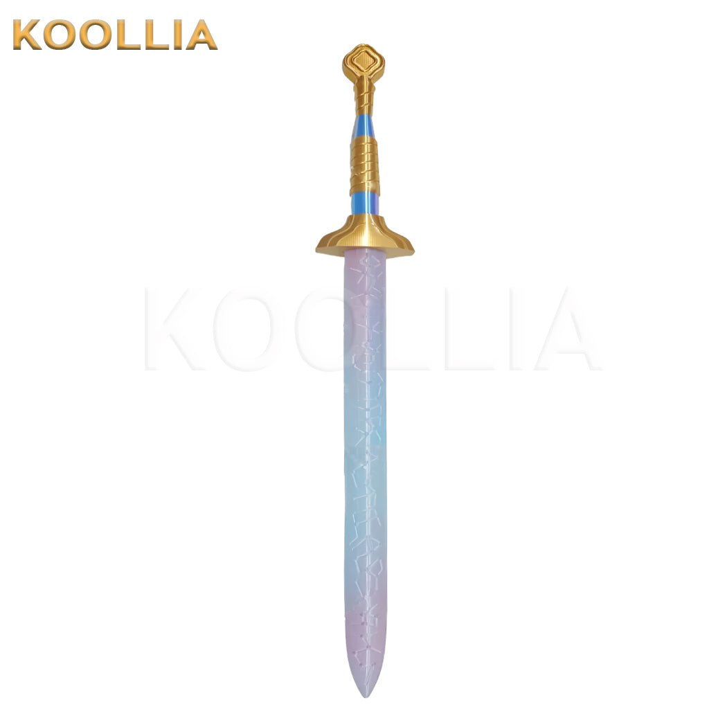 KPop Demon Hunters Rumi Same Color Wig Materials(around 1000g) Sword 68CM KOOLLIA