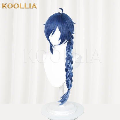 Genshin Impact Kaeya Alberich Long Blue Hair Basic Wig