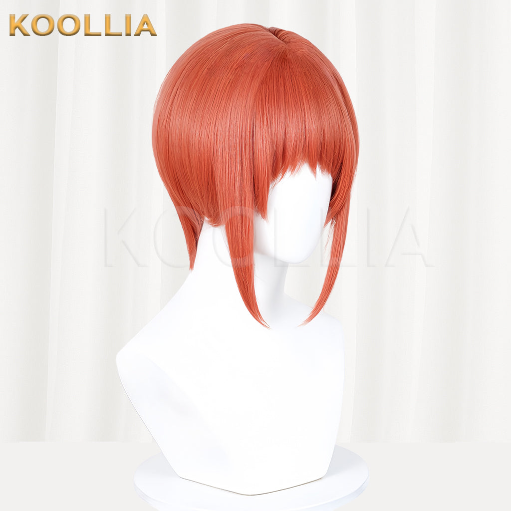 Gintama Kagura Short Orange-red Hair Basic Wig