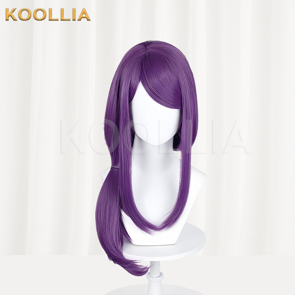 Tokyo Ghoul Kamishiro Rize Long Purple Hair Basic Wig