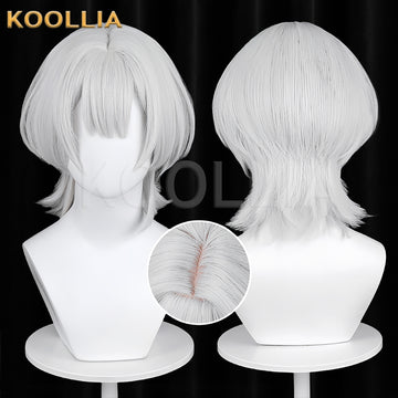 BanG Dream! It's MyGO!!!!! Kaname Rāna Short Silver Hair Basic Wig - KOOLLIA